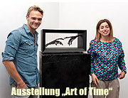 Eröffnung der Ausstellung „Art of Time“ von Quentin Carnaille am 10. September 2015 in der „Art & Space Gallery“ in München  (©Foto: Art & Space Galery)